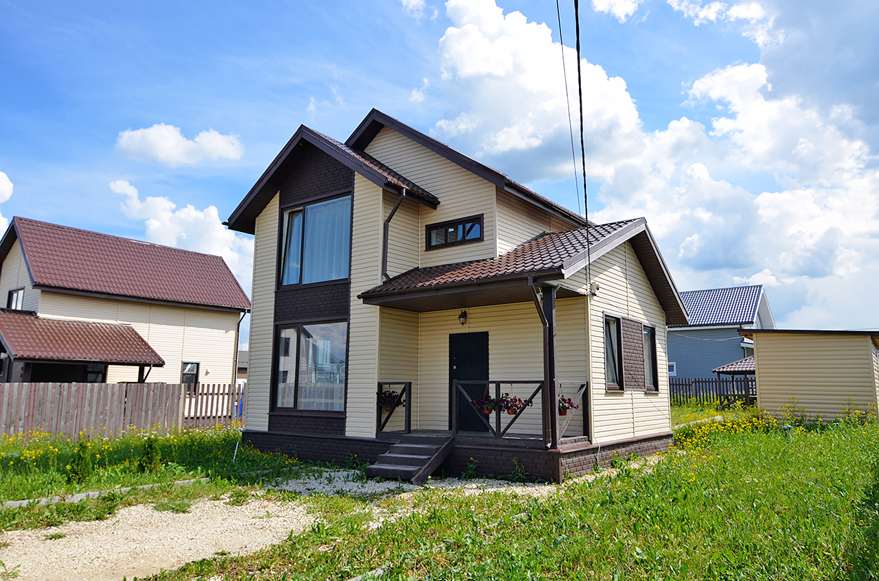 Дом 124,3 м² на участке 9 сот.