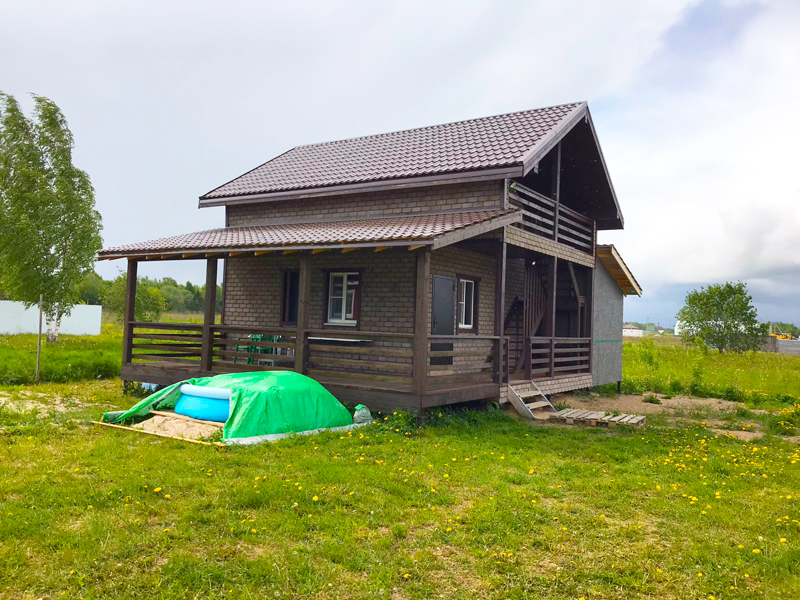 Дом 140 м² на участке 10 сот.